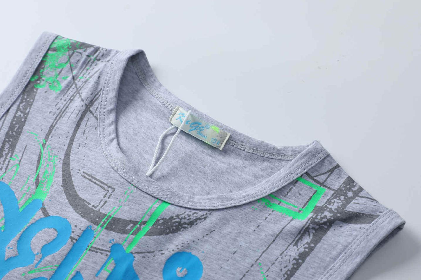 Chlapecké tílko Kugo DC9393 šedé